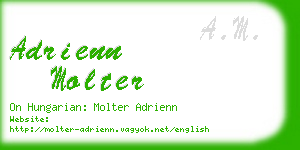 adrienn molter business card